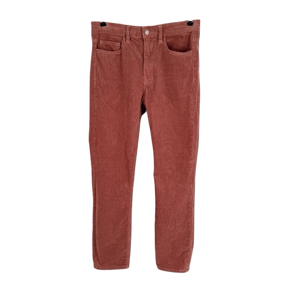 Club Monaco Corduroy Pants Womens Size 4 Dusty Rose Stretch Cotton 27.5in Inseam
